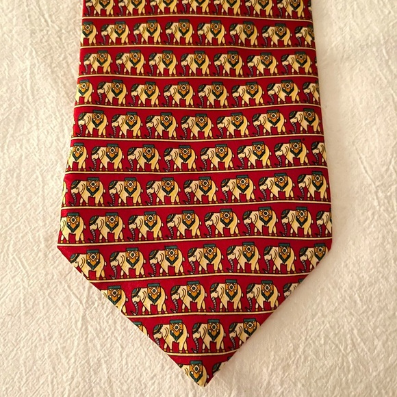 Authentic Giorgio Armani Men’s Silk Tie - Picture 3 of 4